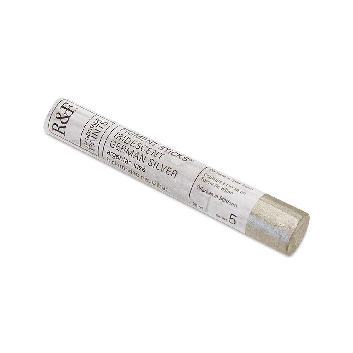 R&F Pigment Stick - Iridescent German Silver, 38 ml stick