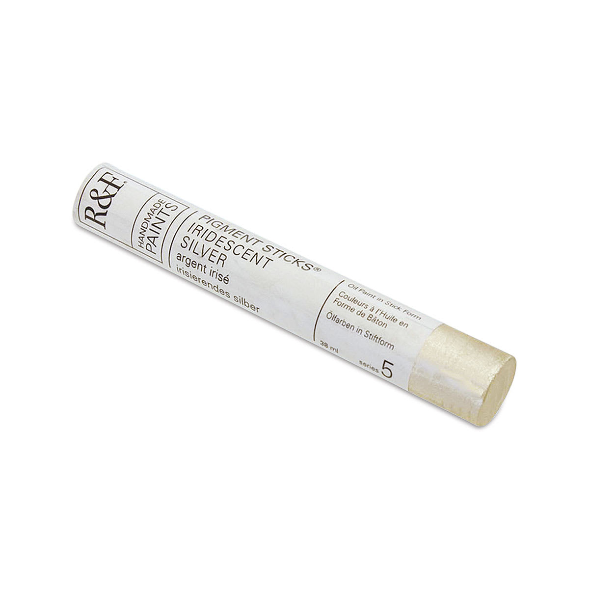 R&F Pigment Stick - Iridescent Silver, 38 ml stick