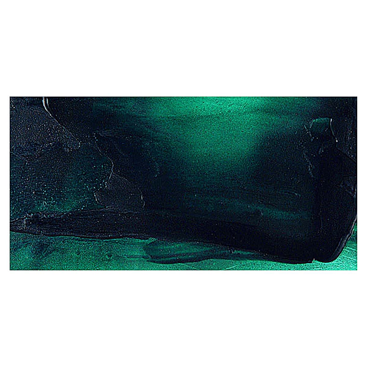 Enkaustikos Hot Cakes Encaustic Wax Paint - Phthalo Green Blue Shade swatch