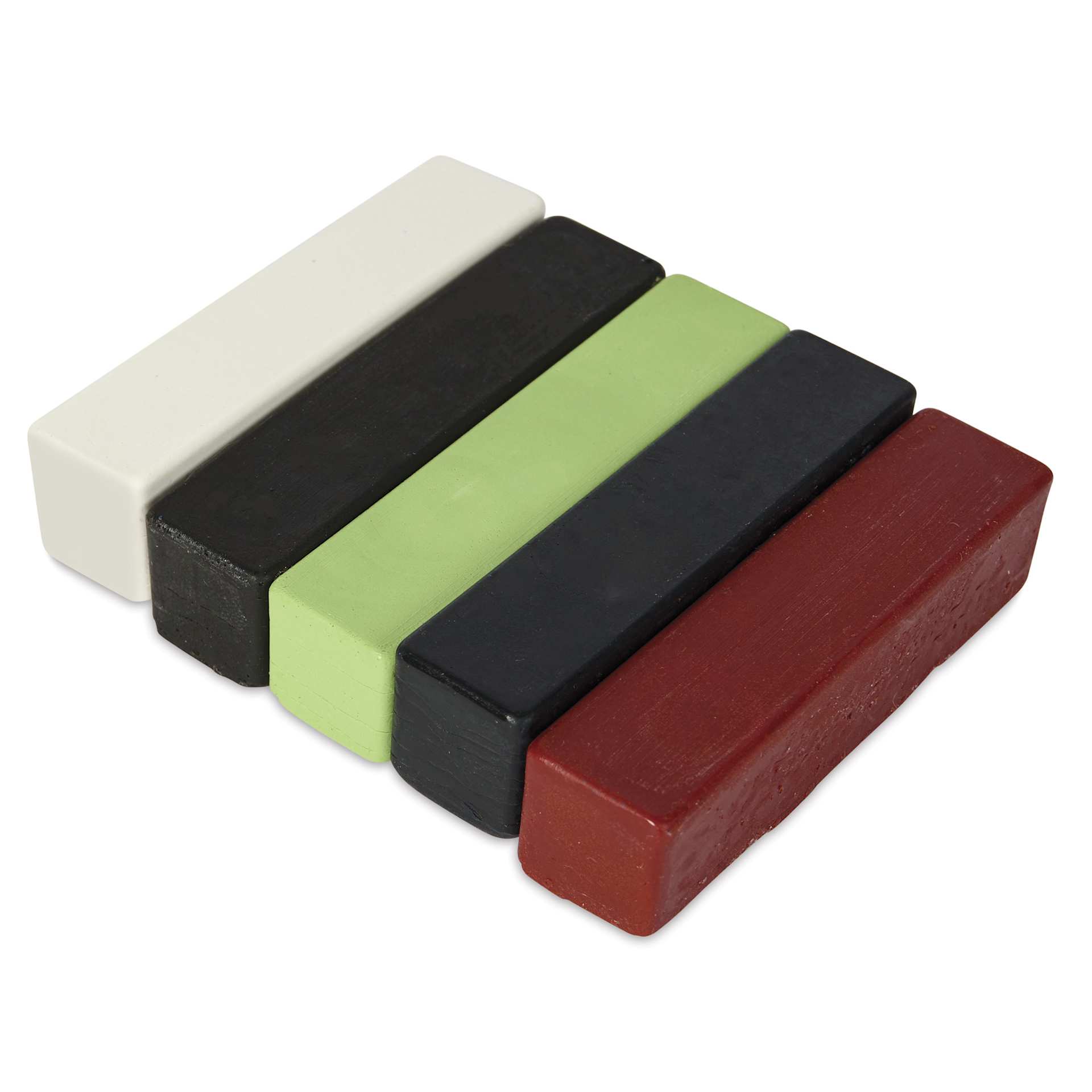 Enkaustikos Hot Sticks Encaustic Paints - Set of 5, Patricia Seggebruch Colors from the Road, 13 ml stick