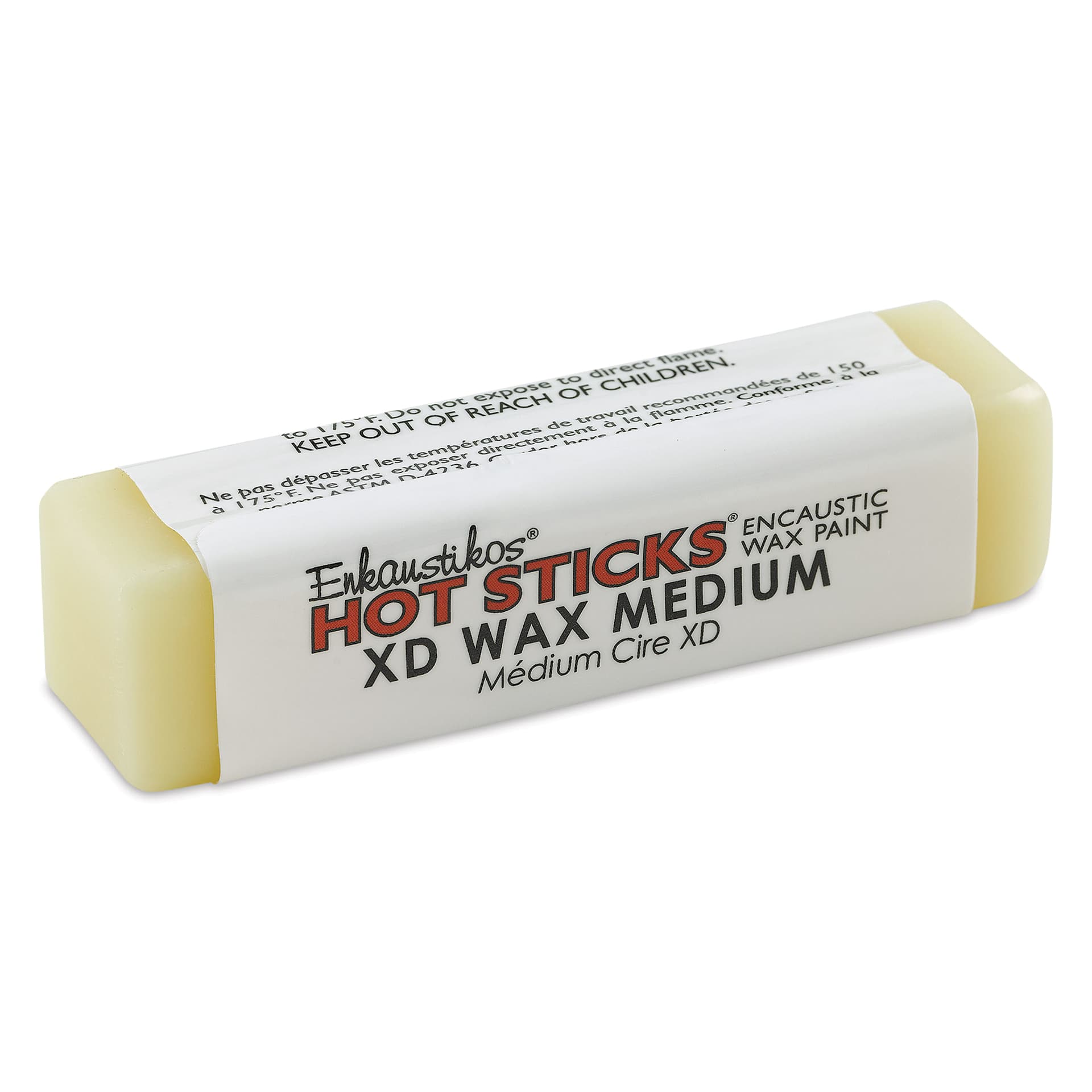 Enkaustikos Hot Sticks Encaustic Wax Paint Mediums - XD Wax Medium, 13 ml Stick