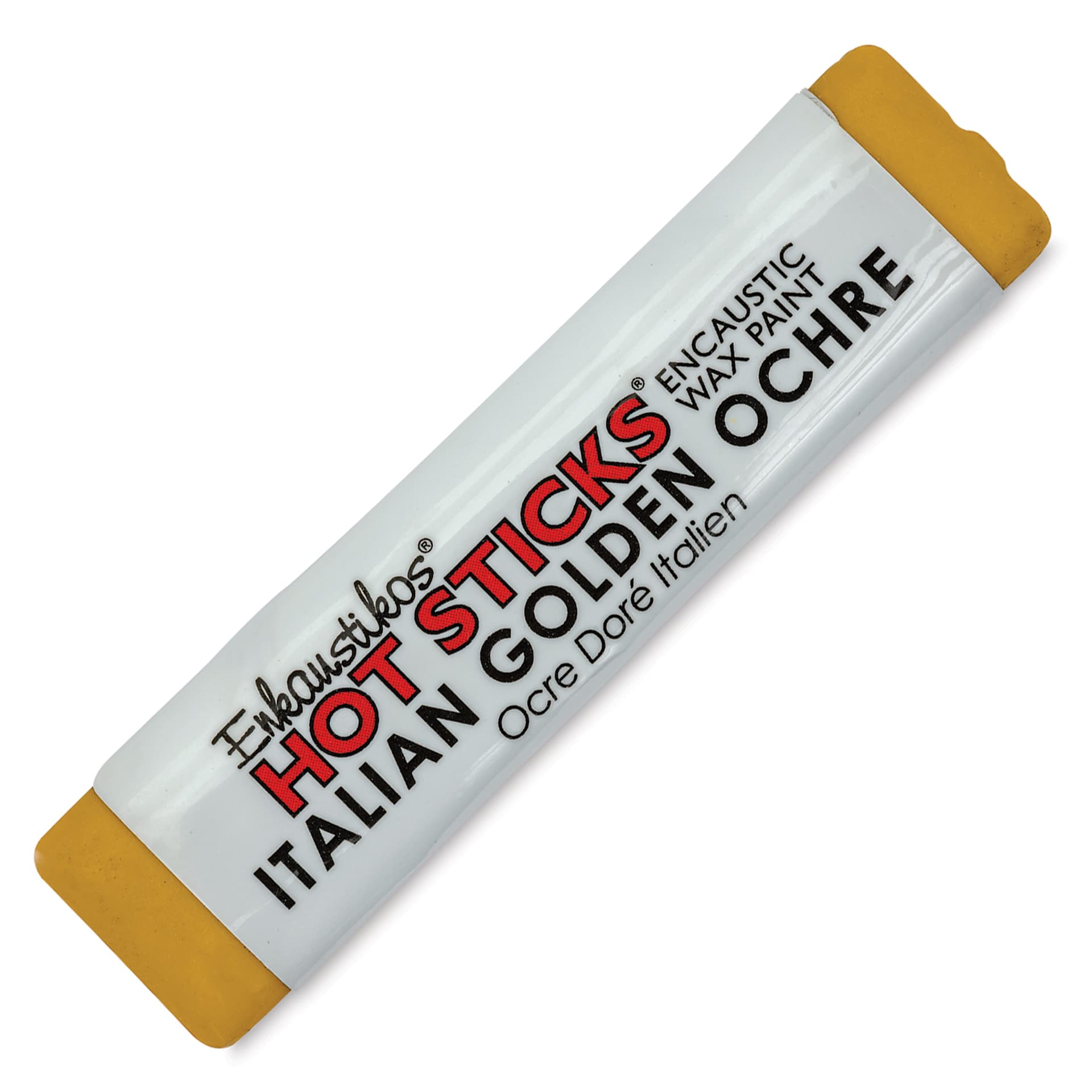 Enkaustikos Hot Sticks Encaustic Paints - Italian Golden Ochre, 13 ml stick