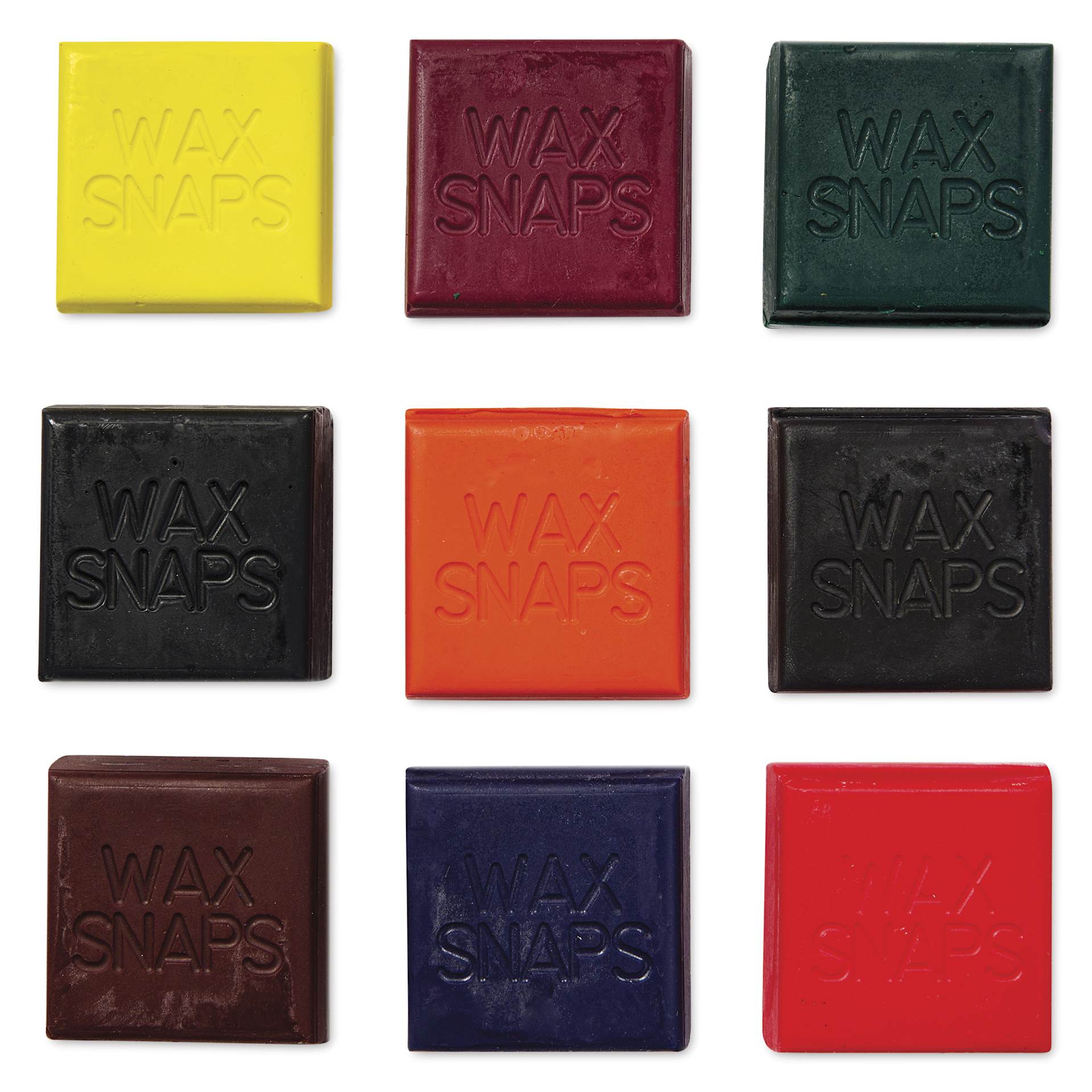Enkaustikos Wax Snaps Encaustic Paints - Set of 9, Modern Palette, 13 ml