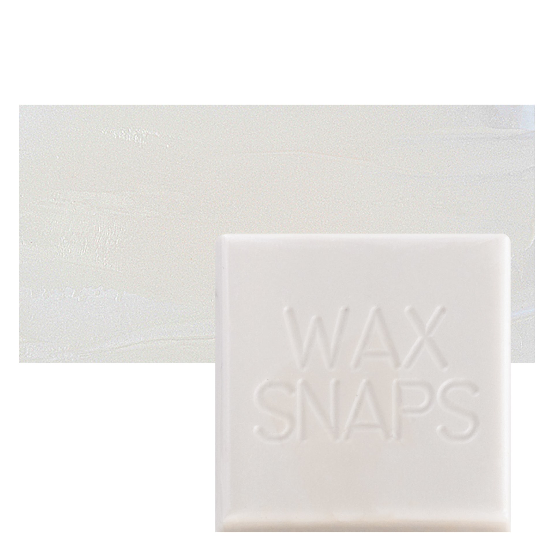 Enkaustikos Wax Snaps Encaustic Paint - Warm Pearl, 40 ml snaps and swatch