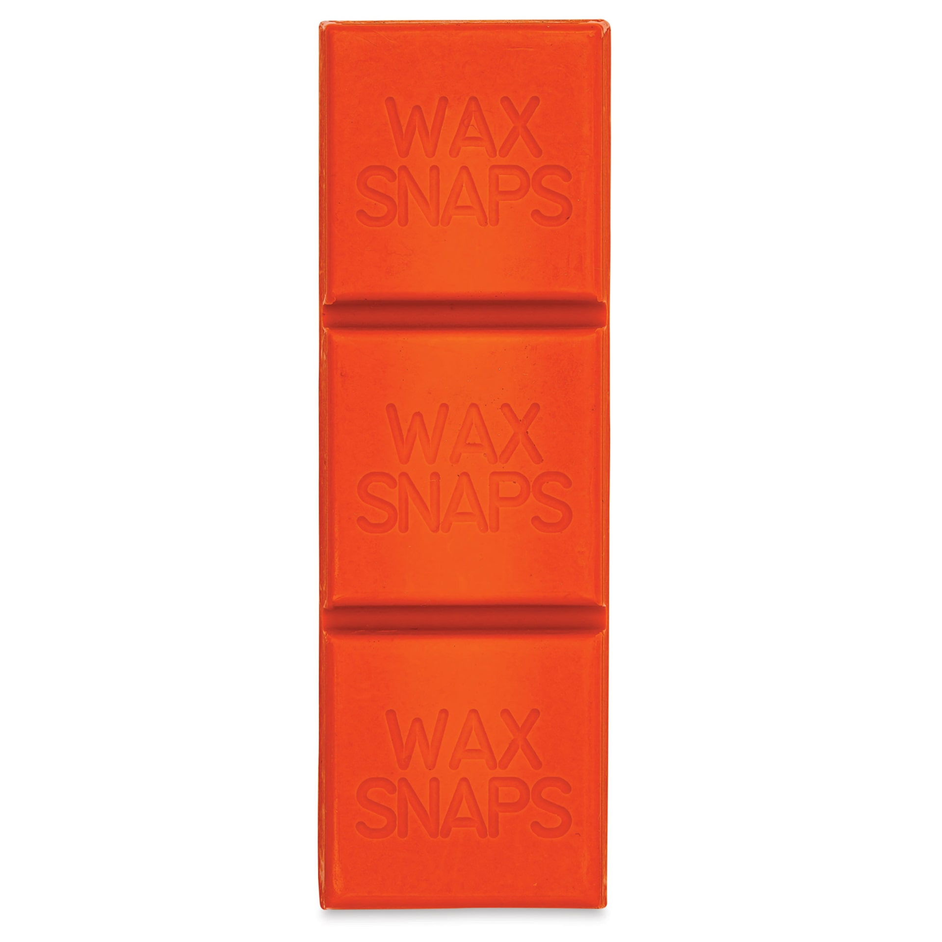 Enkaustikos Wax Snaps Encaustic Paints - Anthraquinone Orange, 40 ml cake