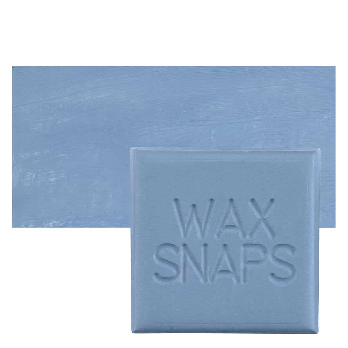 Enkaustikos Wax Snaps Encaustic Paint - Winter Sky, 40 ml snaps and swatch