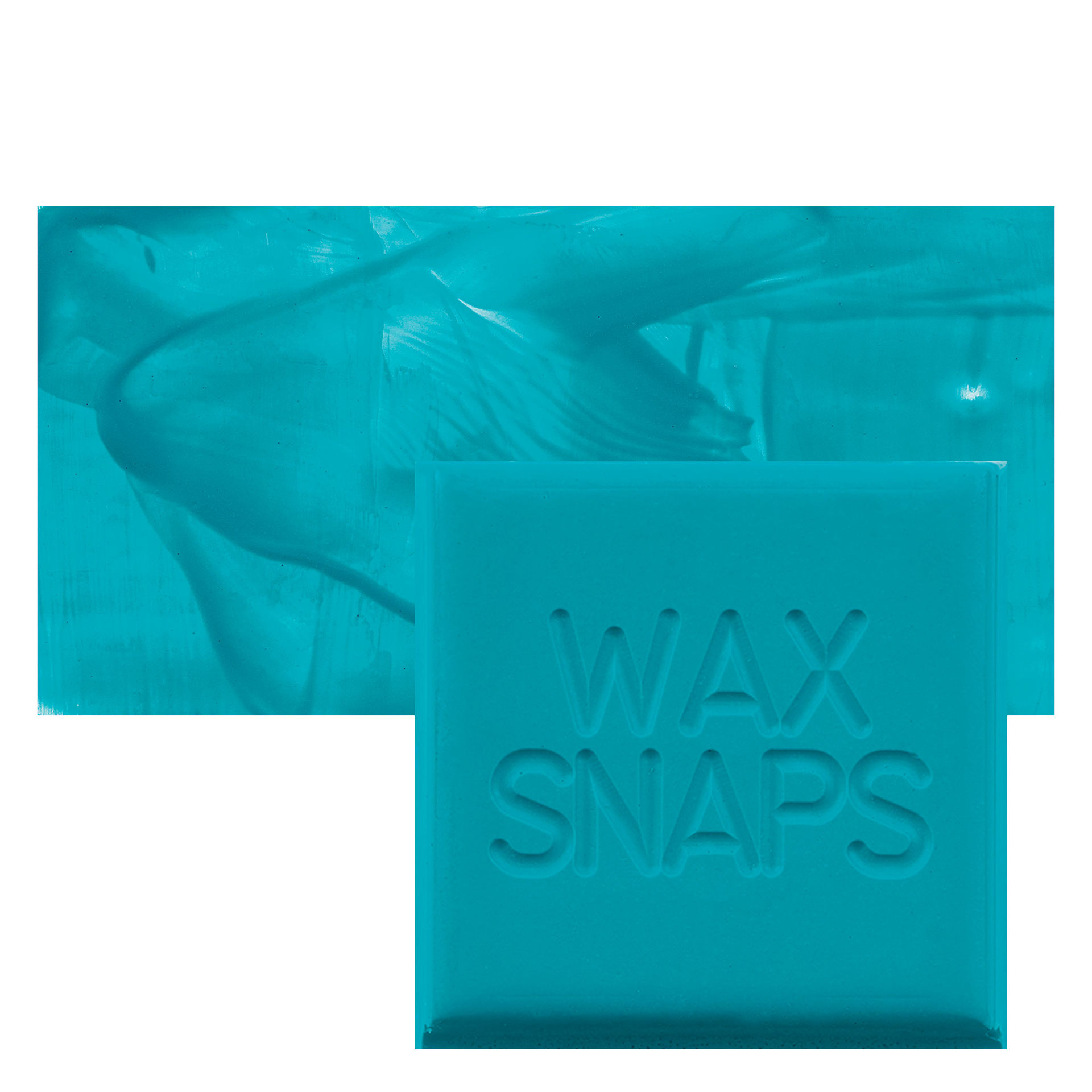 Enkaustikos Wax Snaps Encaustic Paint - Cobalt Aqua Deep, 40 ml snaps and swatch