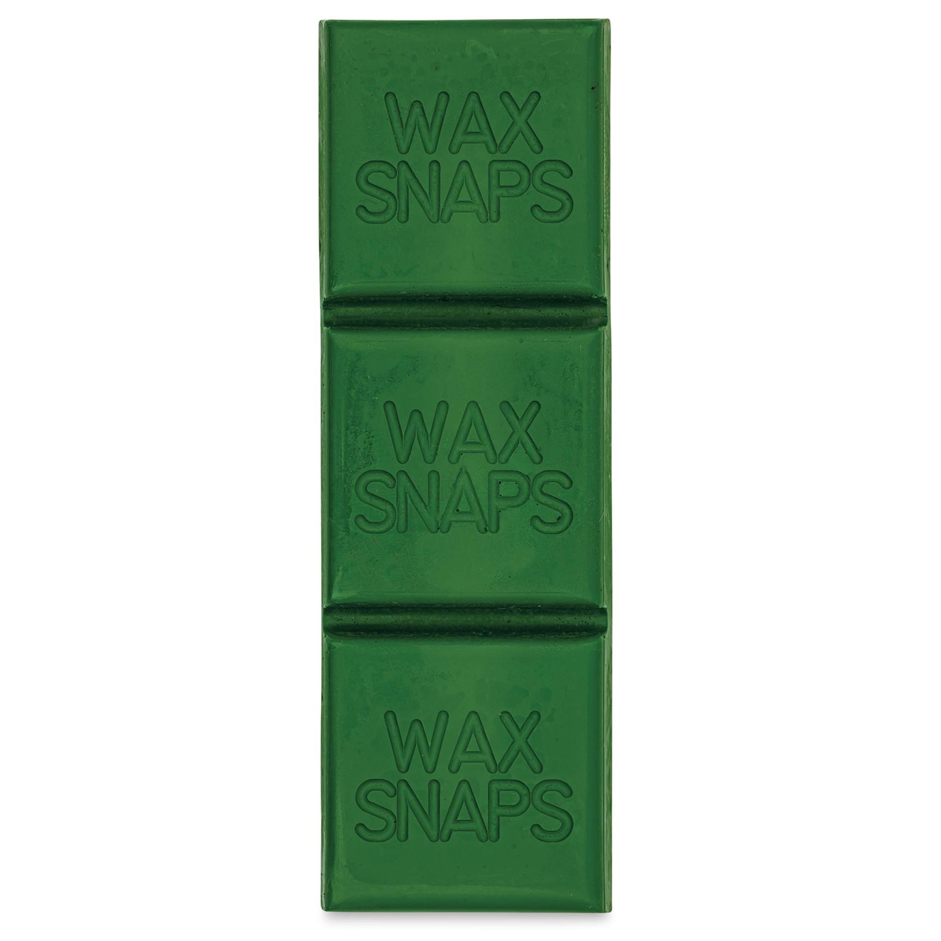 Enkaustikos Wax Snaps Encaustic Paints - Chromium Oxide Green, 40 ml cake