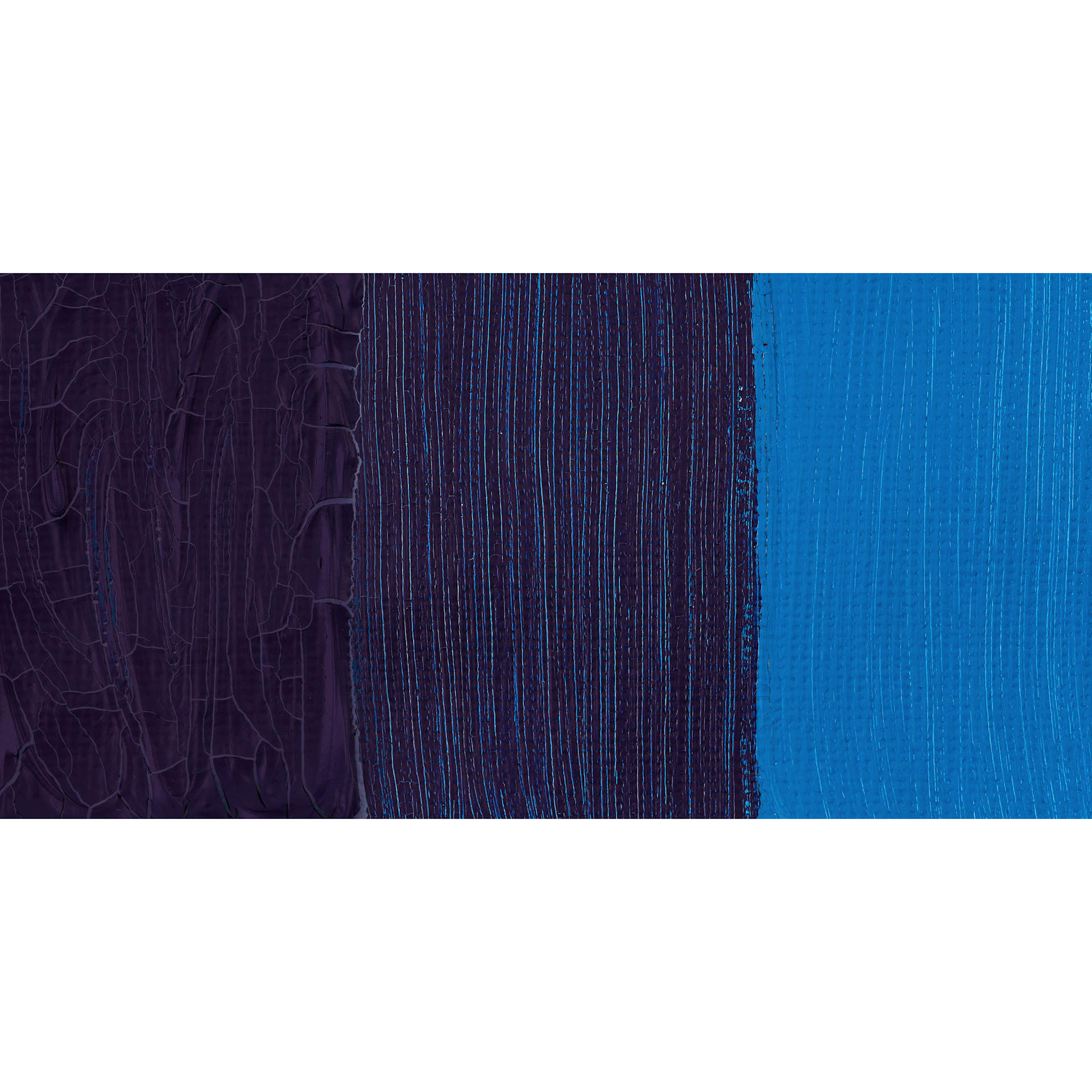 Ceracolors Waterborne Wax Paint - Phthalo Blue - Swatch