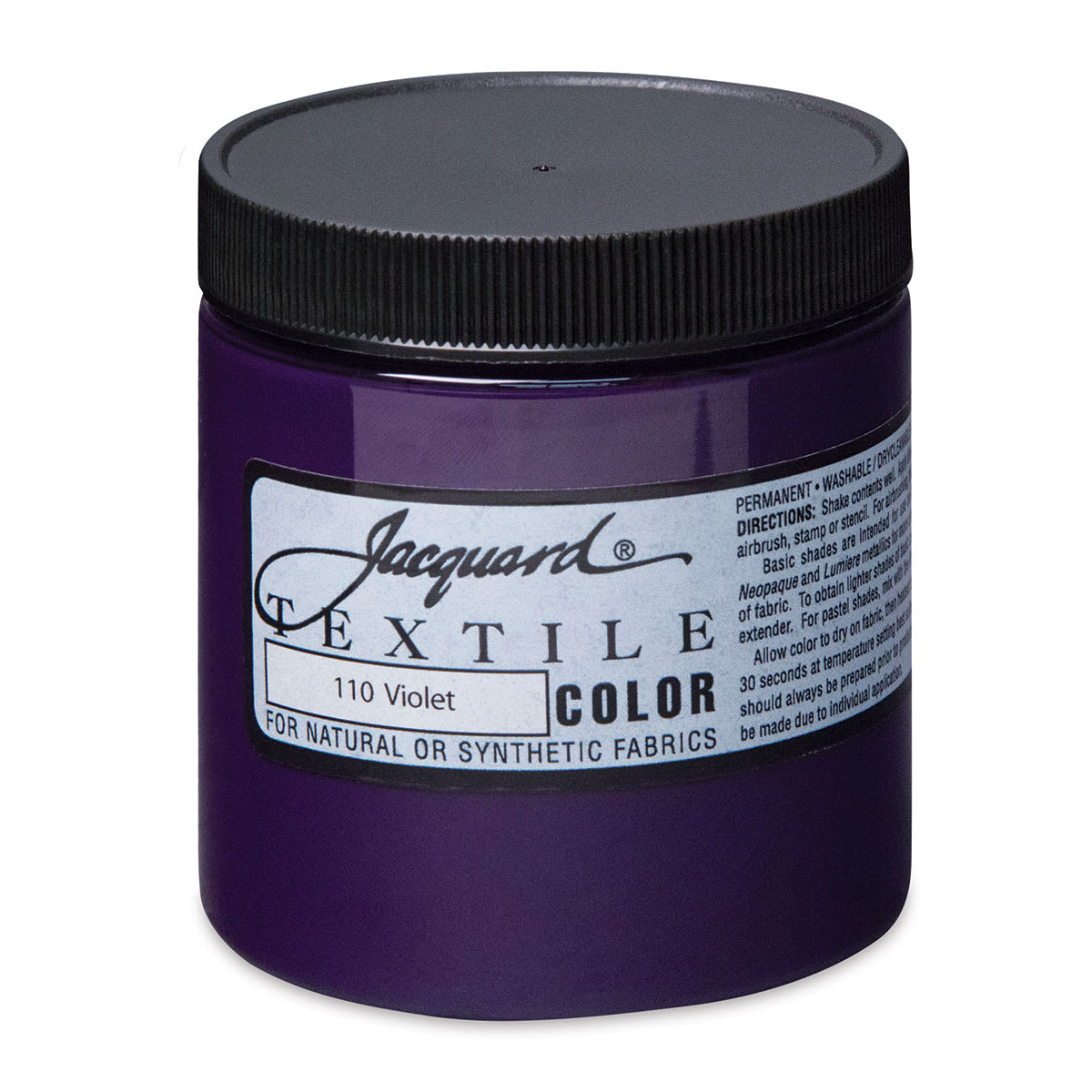 Jacquard Textile Color - Violet, 8 oz jar