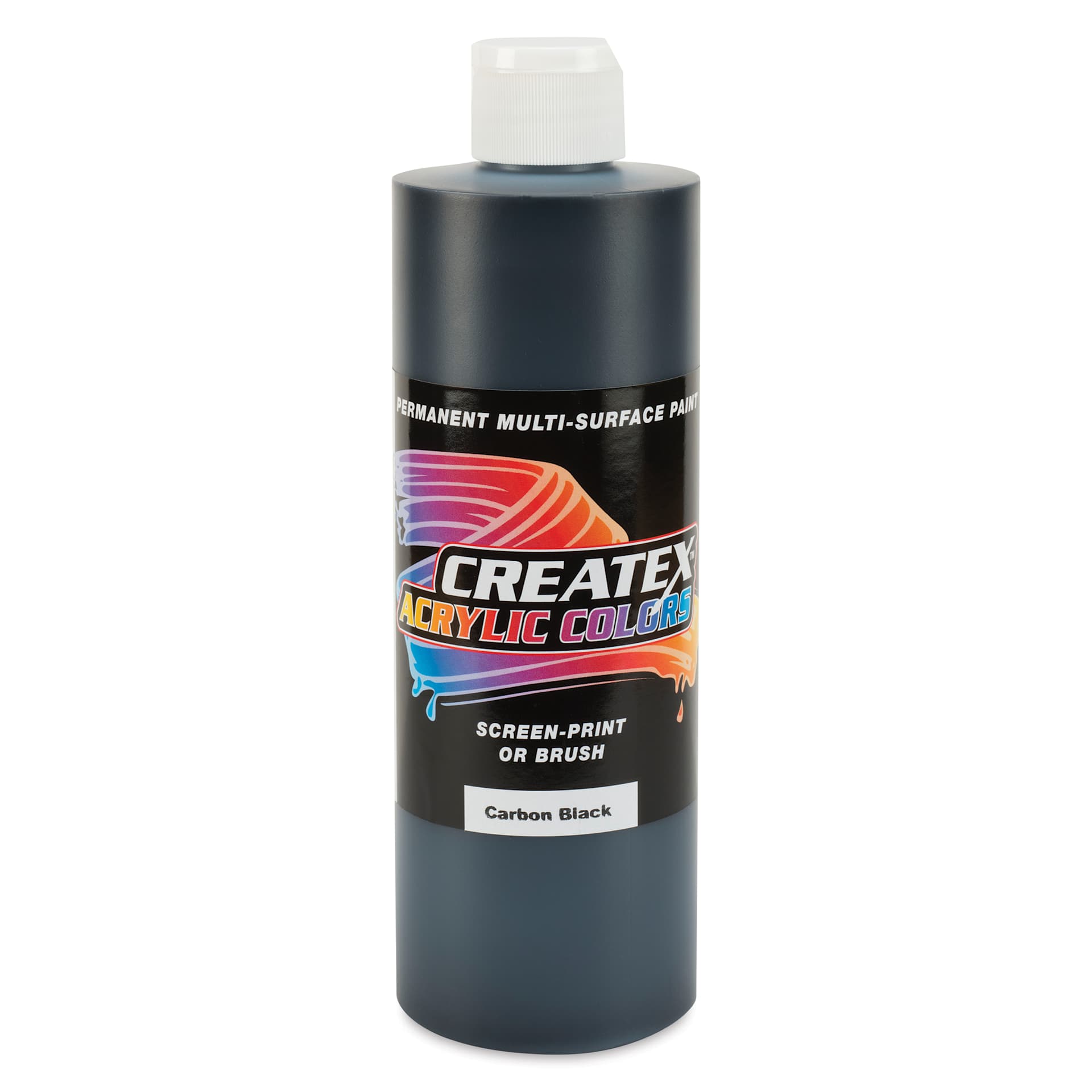 Createx Acrylics - Carbon Black, Pint