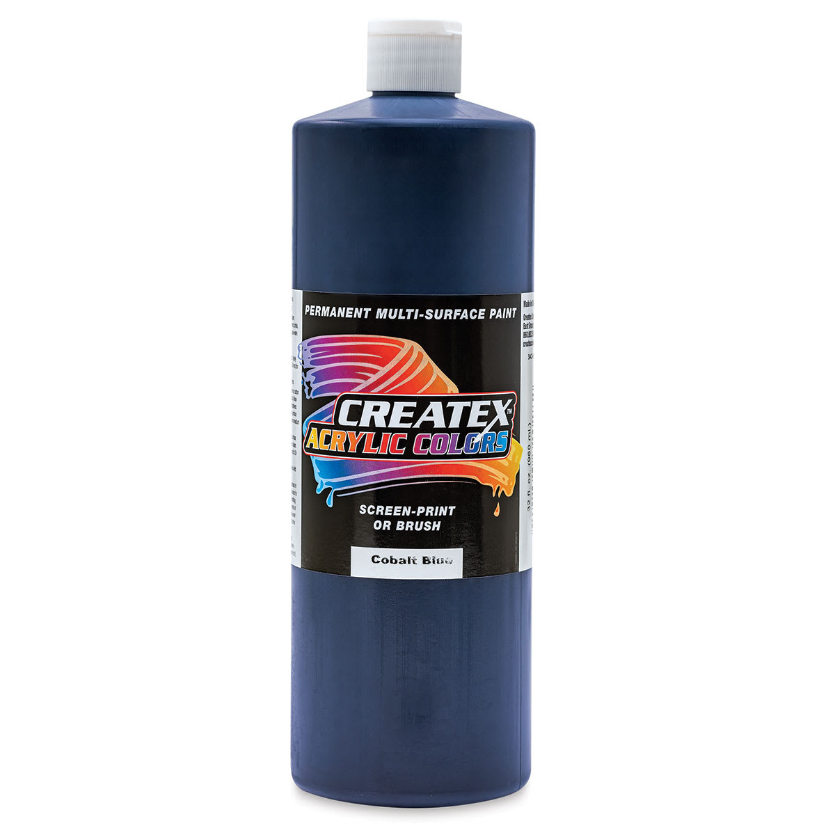 Createx Acrylics - Cobalt Blue, Quart
