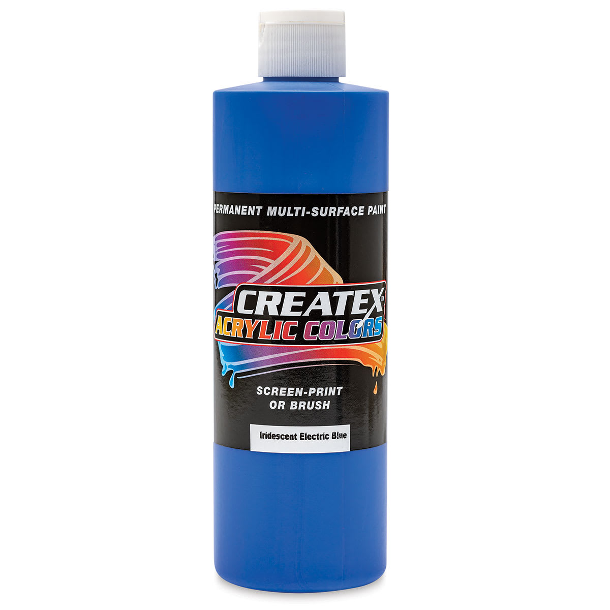Createx Acrylics - Iridescent Electric Blue, Pint