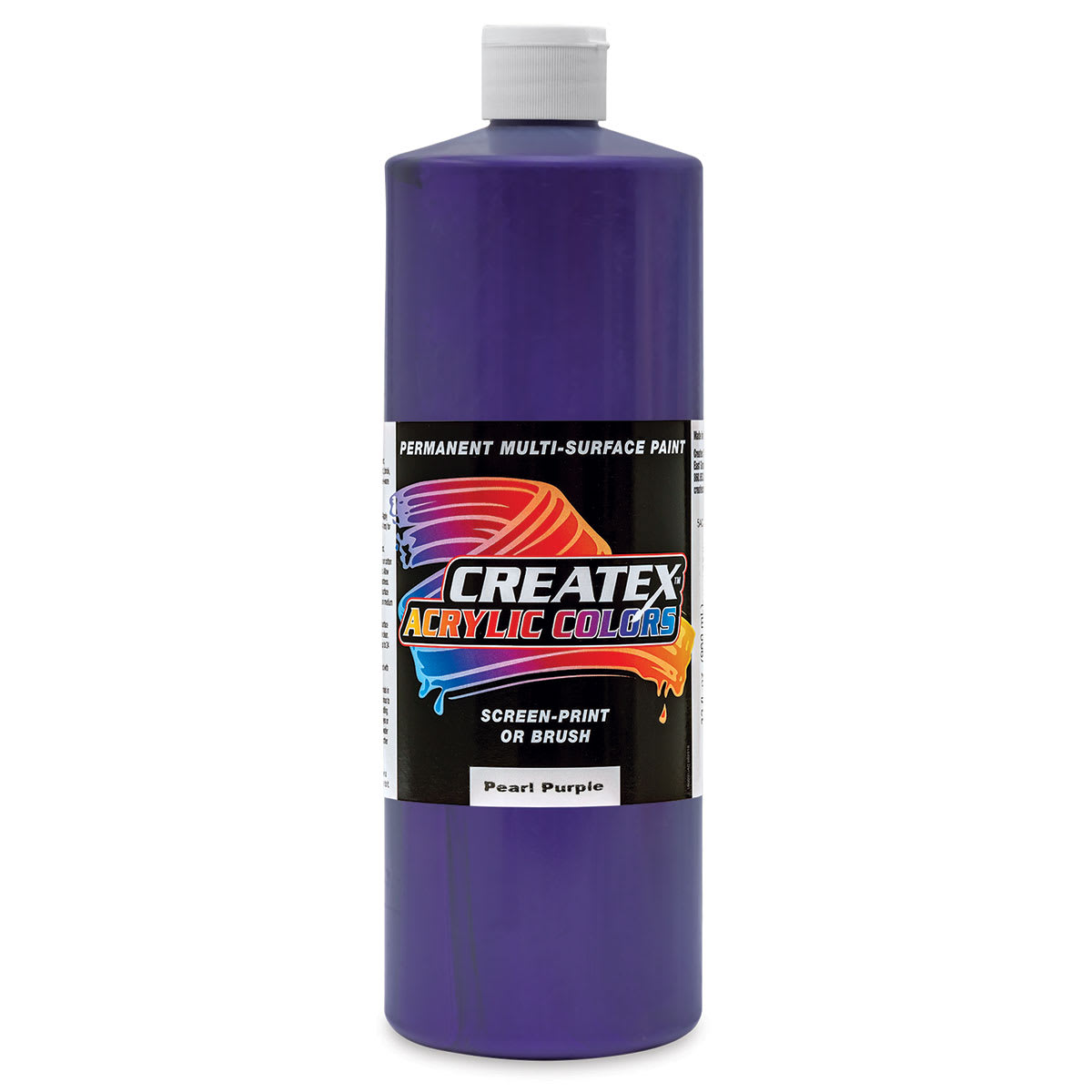 Createx Acrylics - Pearl Purple, Quart