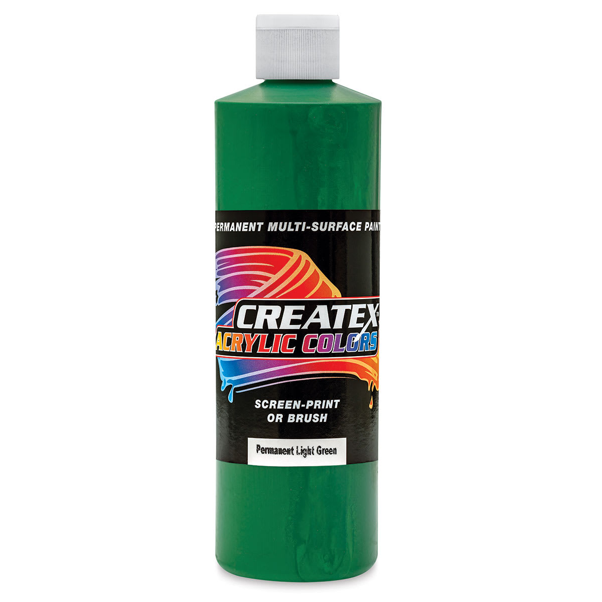 Createx Acrylics - Permanent Light Green, Pint