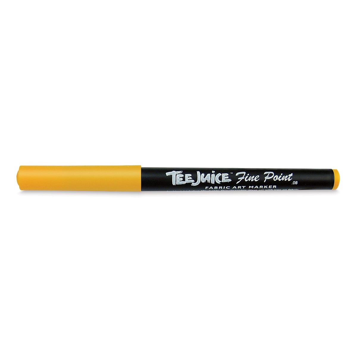 Jacquard Tee Juice Fabric Marker - Goldenrod, Fine Point, Marker