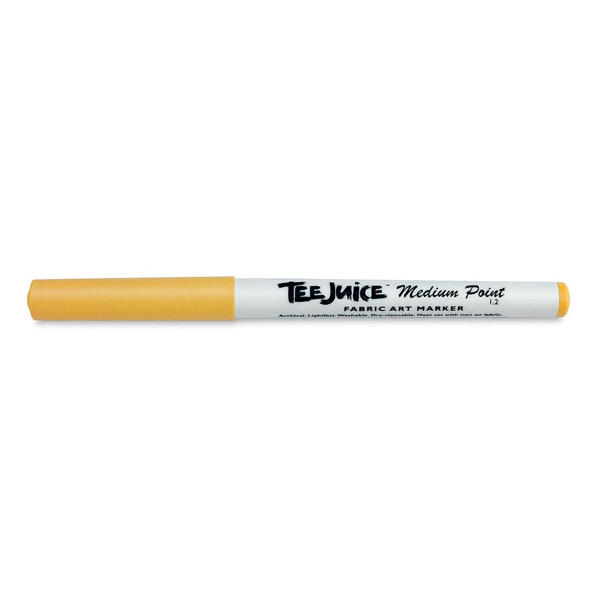Jacquard Tee Juice Fabric Marker - Goldenrod, Medium Point, Marker