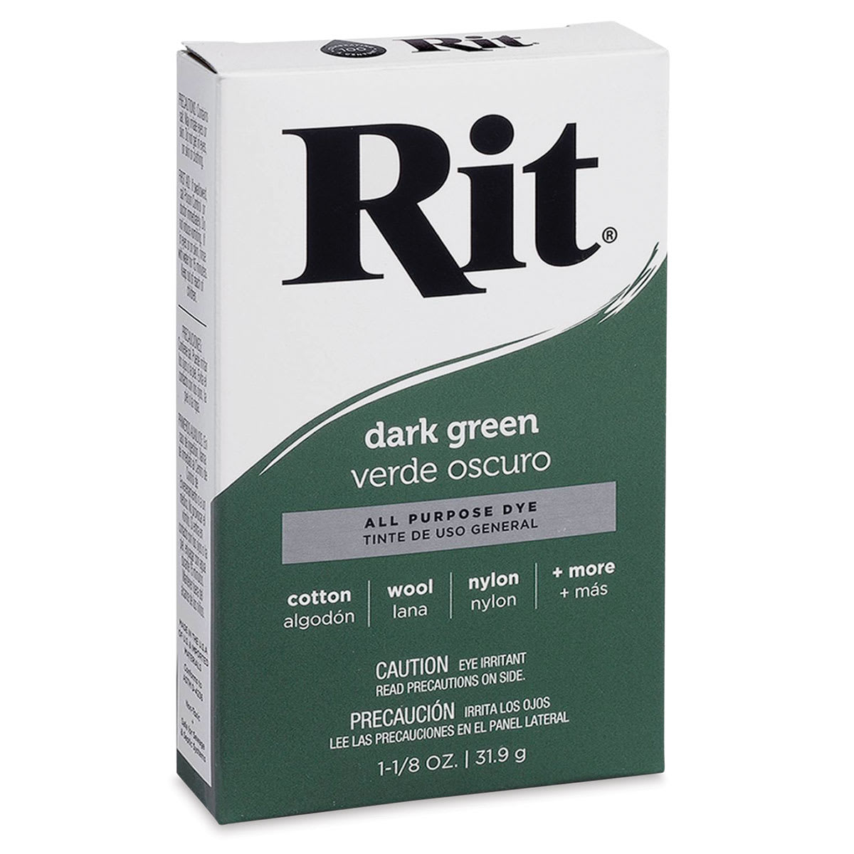 Rit All Purpose Powder Dye - Dark Green, front of the packaging