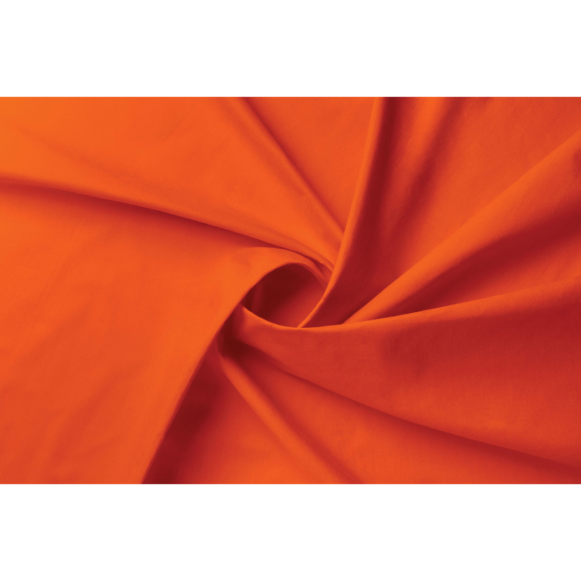 Fabric Palette Pre-Cut Cotton Fabric - Orange, 1 yd close up to show texture