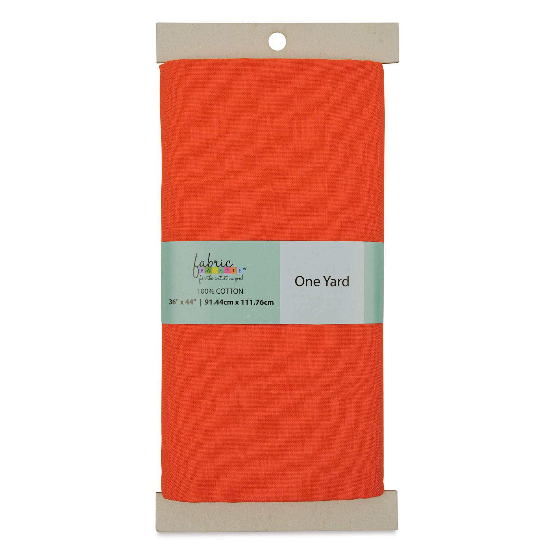 Fabric Palette Pre-Cut Cotton Fabric - Orange, 1 yd