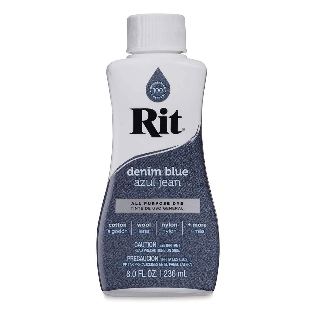Rit All Purpose Liquid Dye - Denim Blue, 8 oz