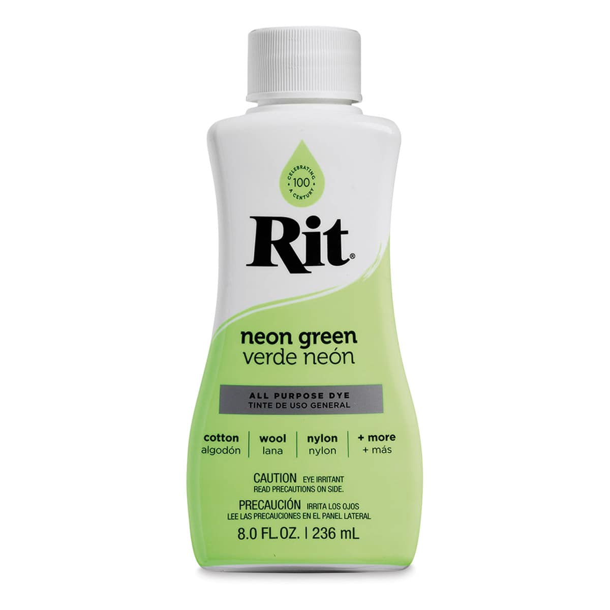 Rit All Purpose Liquid Dye - Neon Green, 8 oz