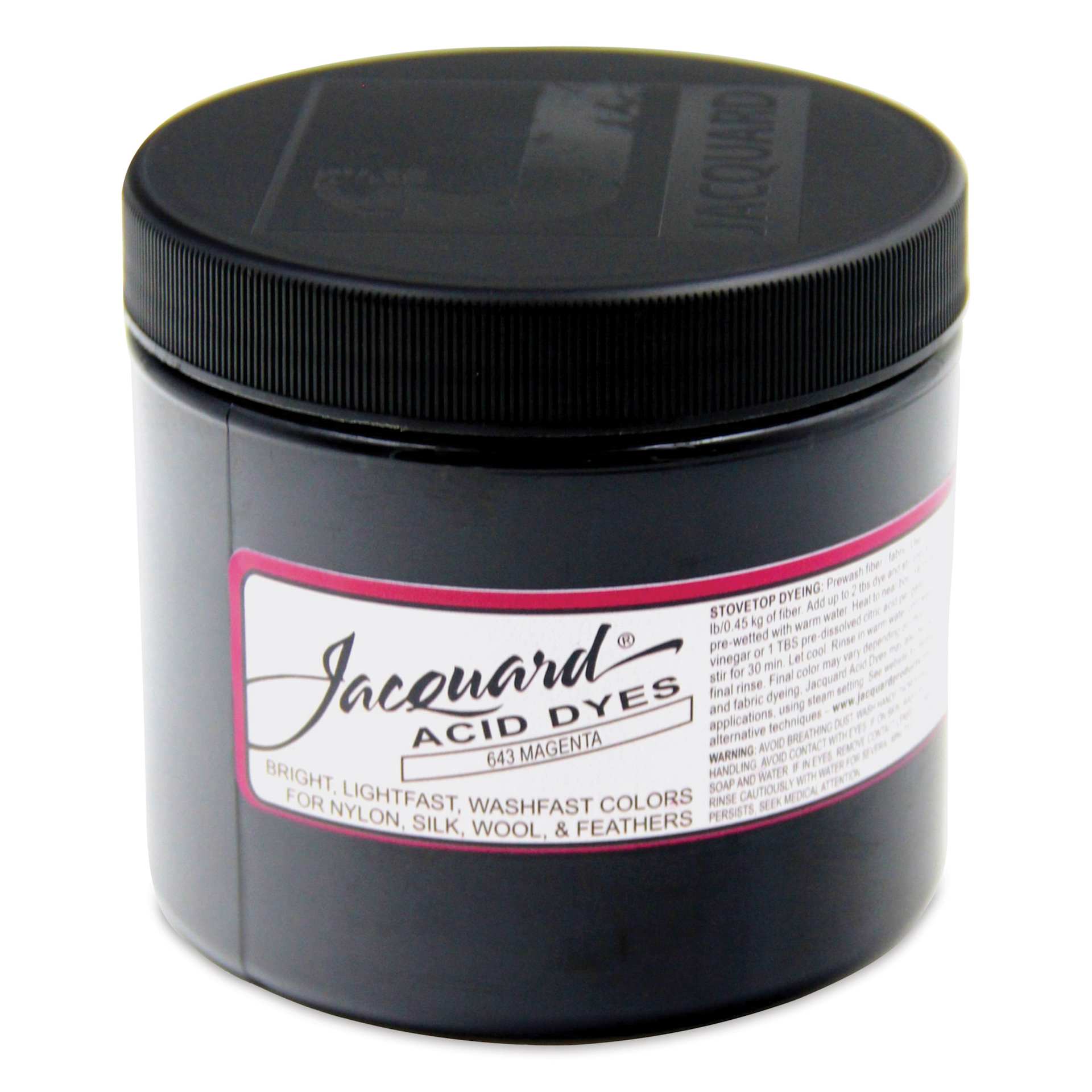 Jacquard Acid Dye - Magenta, 8 oz