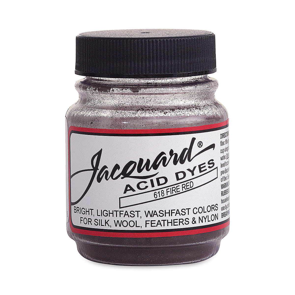 Jacquard Acid Dye - Fire Red, 0.5 oz