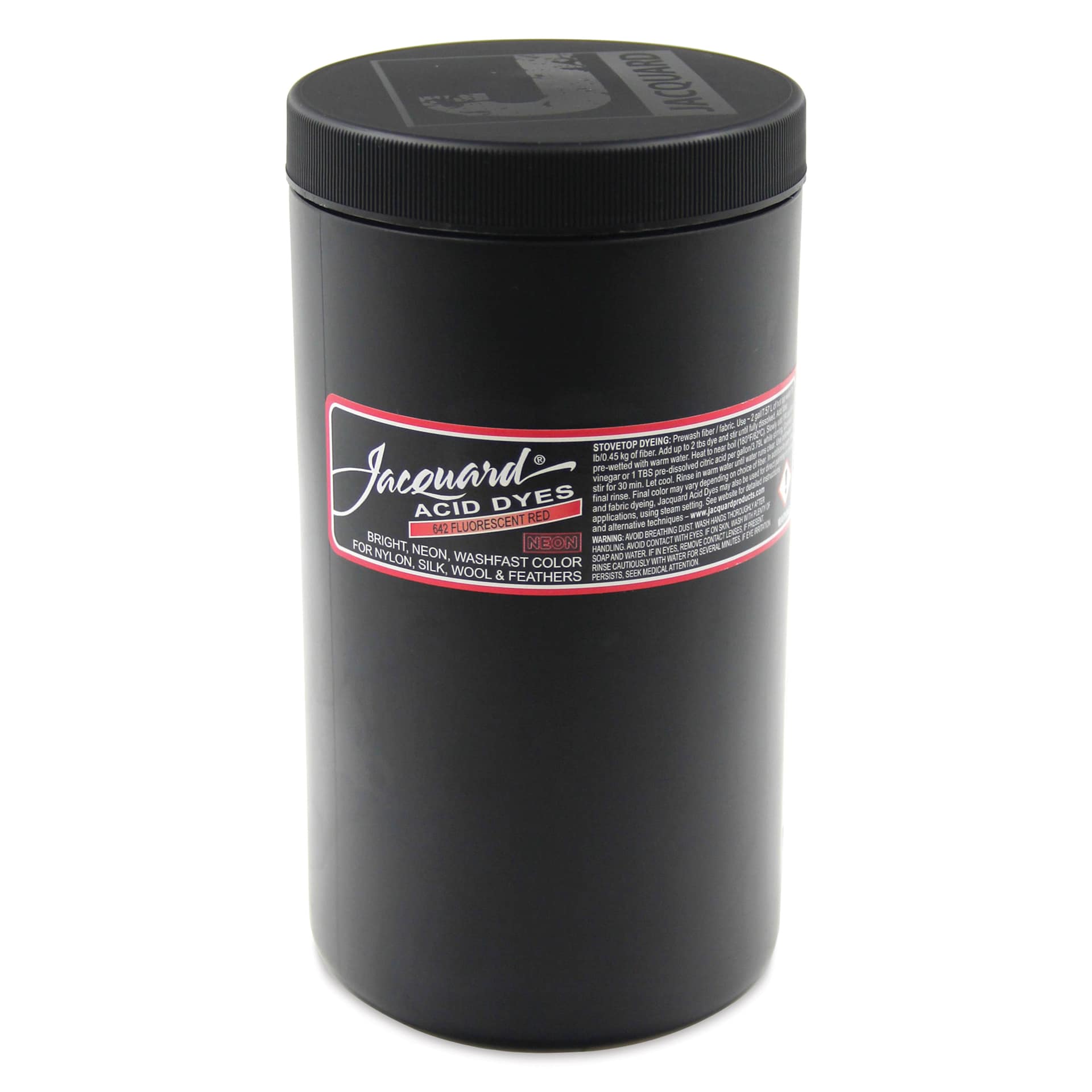 Jacquard Acid Dye - Fluorescent Red, 16 oz