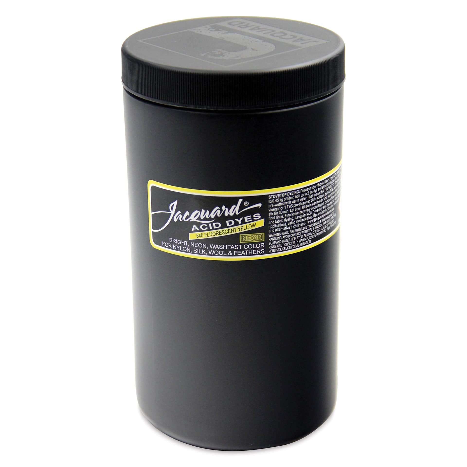 Jacquard Acid Dye - Fluorescent Yellow, 16 oz