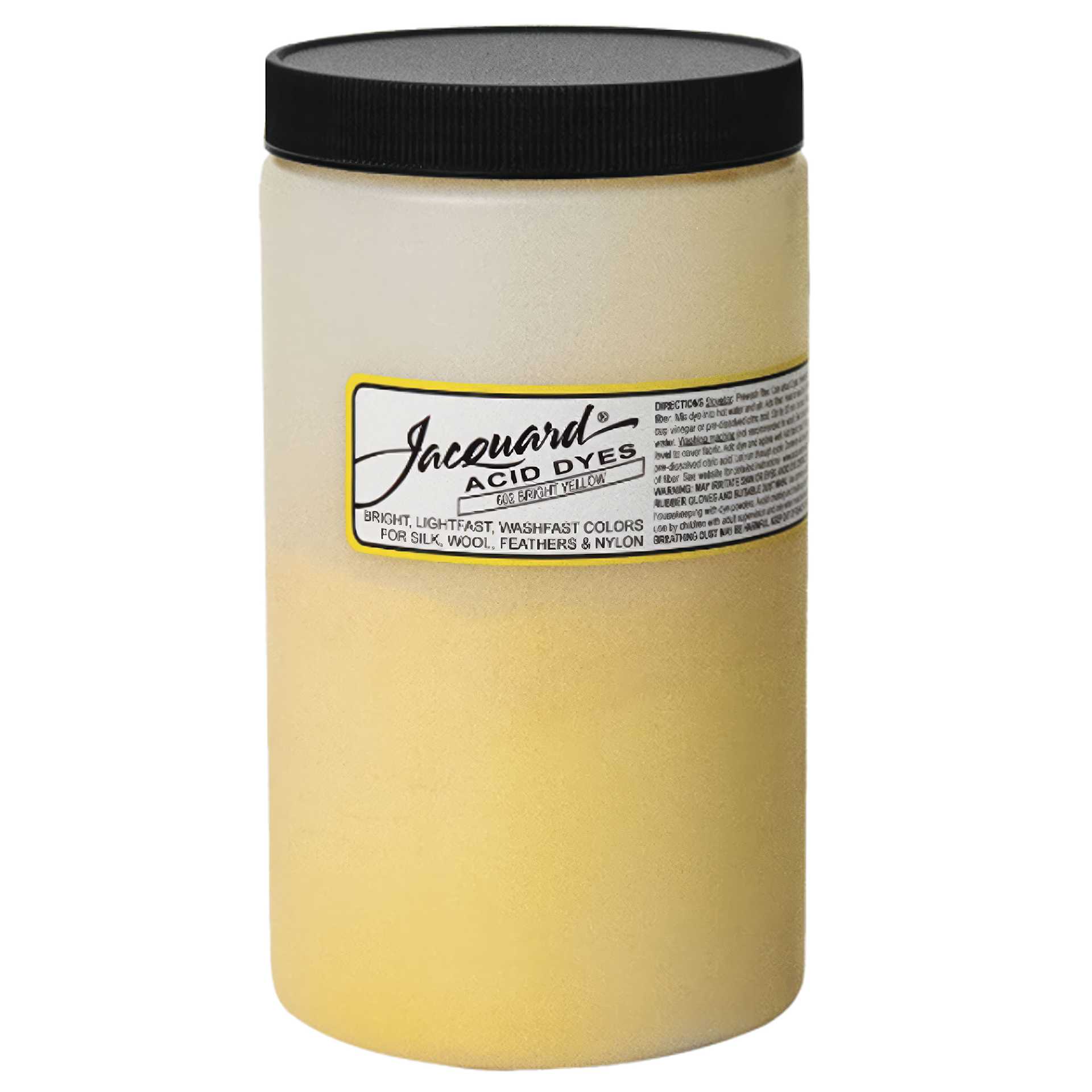 ACID DYE 16OZ BRIGHT YELLOW