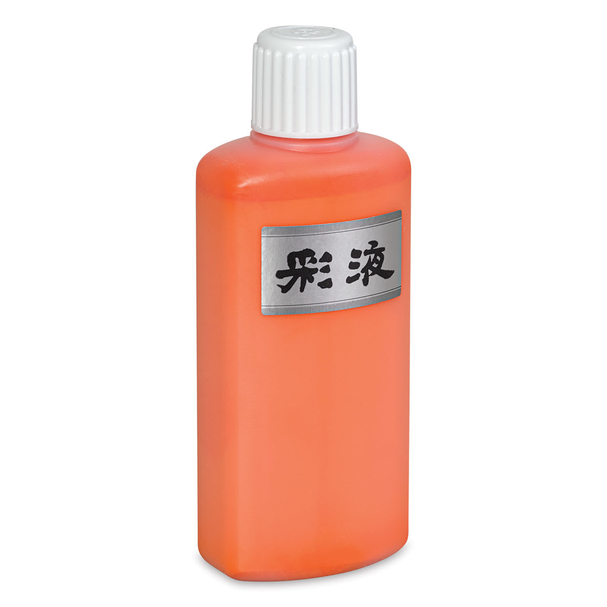 Aitoh Boku-Undo Suminagashi Marbling Ink - Orange, 6.75 oz, Bottle (Angled view)