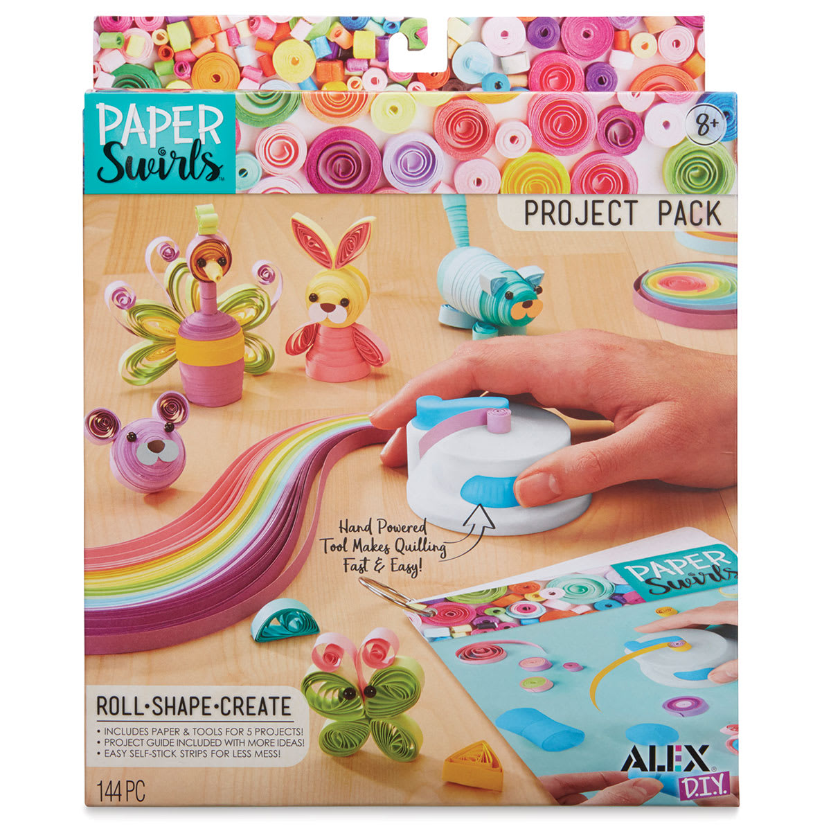 Alex DIY Paper Swirls