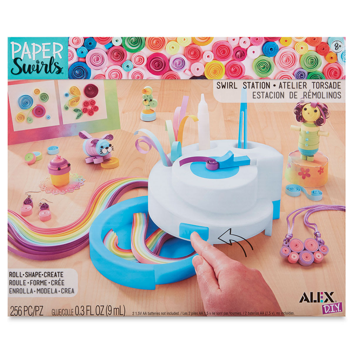 Alex DIY Paper Swirls