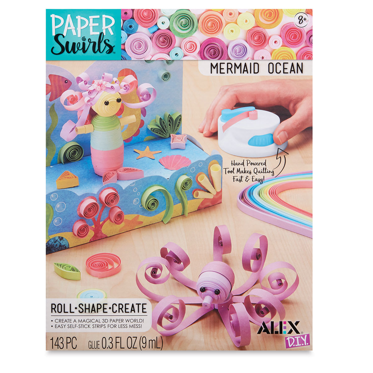 Alex DIY Paper Swirls