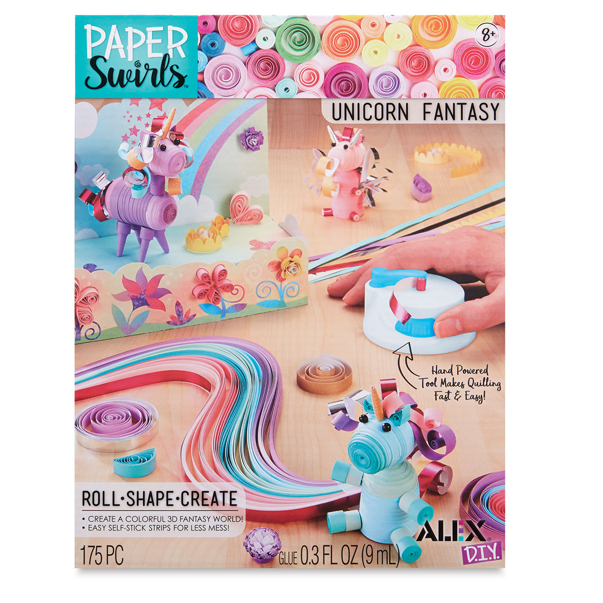 Alex DIY Paper Swirls