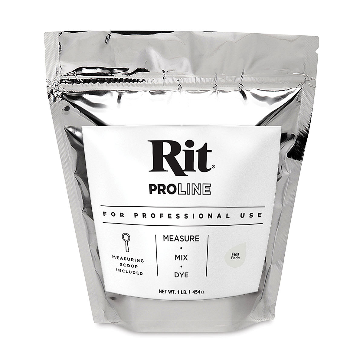 Rit ProLine Powder Dye Fast Fade - Front view of 1 lb package

