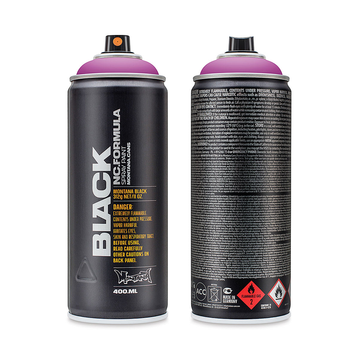 Montana BLACK High-Pressure Cans Spray Color Illusion