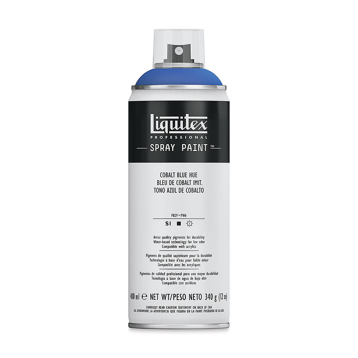 Liquitex Professional Spray Paint - Cobalt Blue Hue, 400 ml can