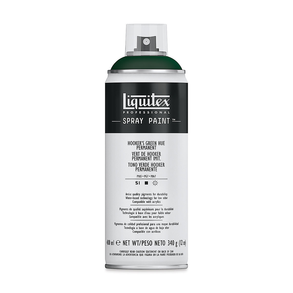 Liquitex Professional Spray Paint - Hookers Green Hue Permanent, 400 ml can