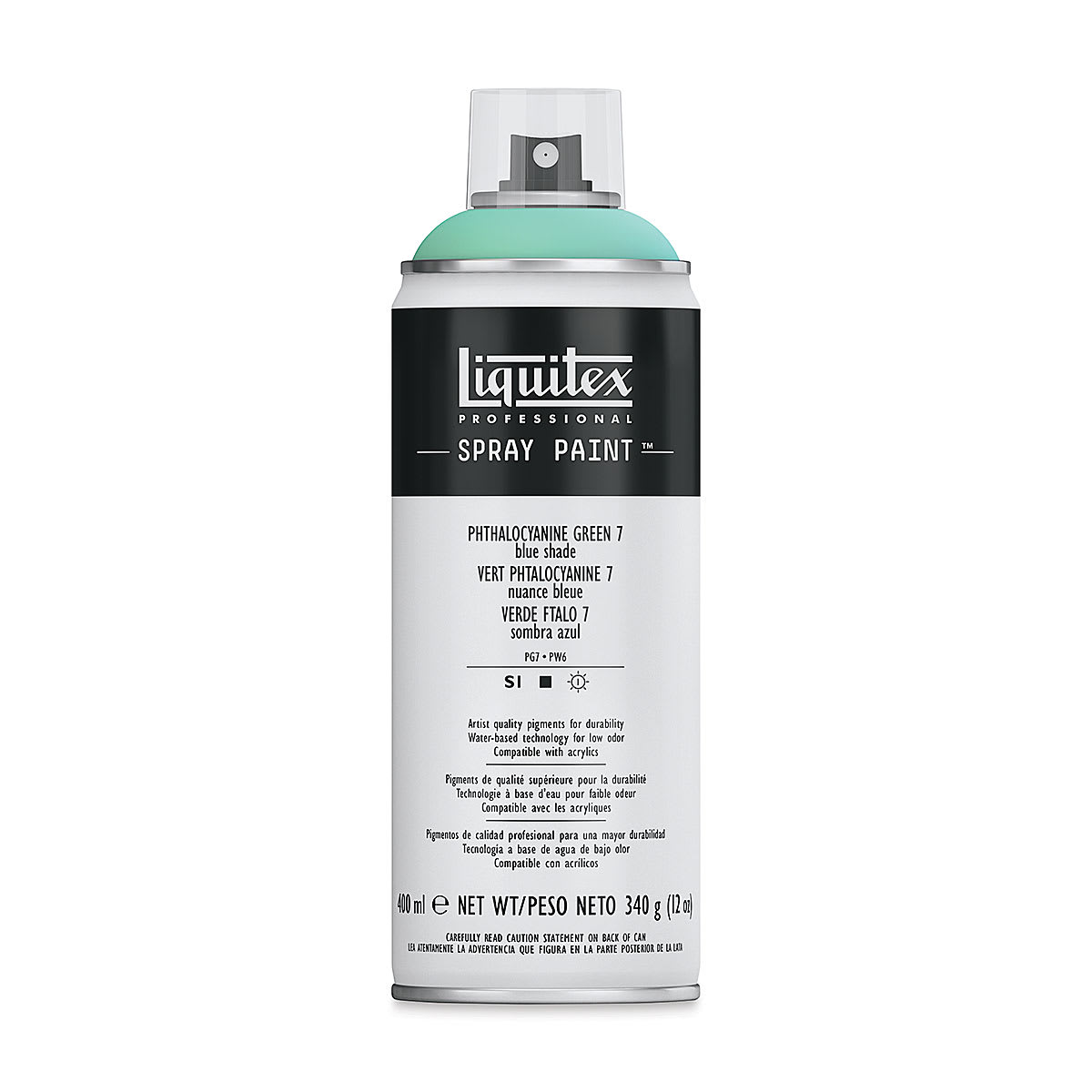Liquitex Professional Spray Paint - Phthalo Green (Blue Shade) 7, 400 ml can