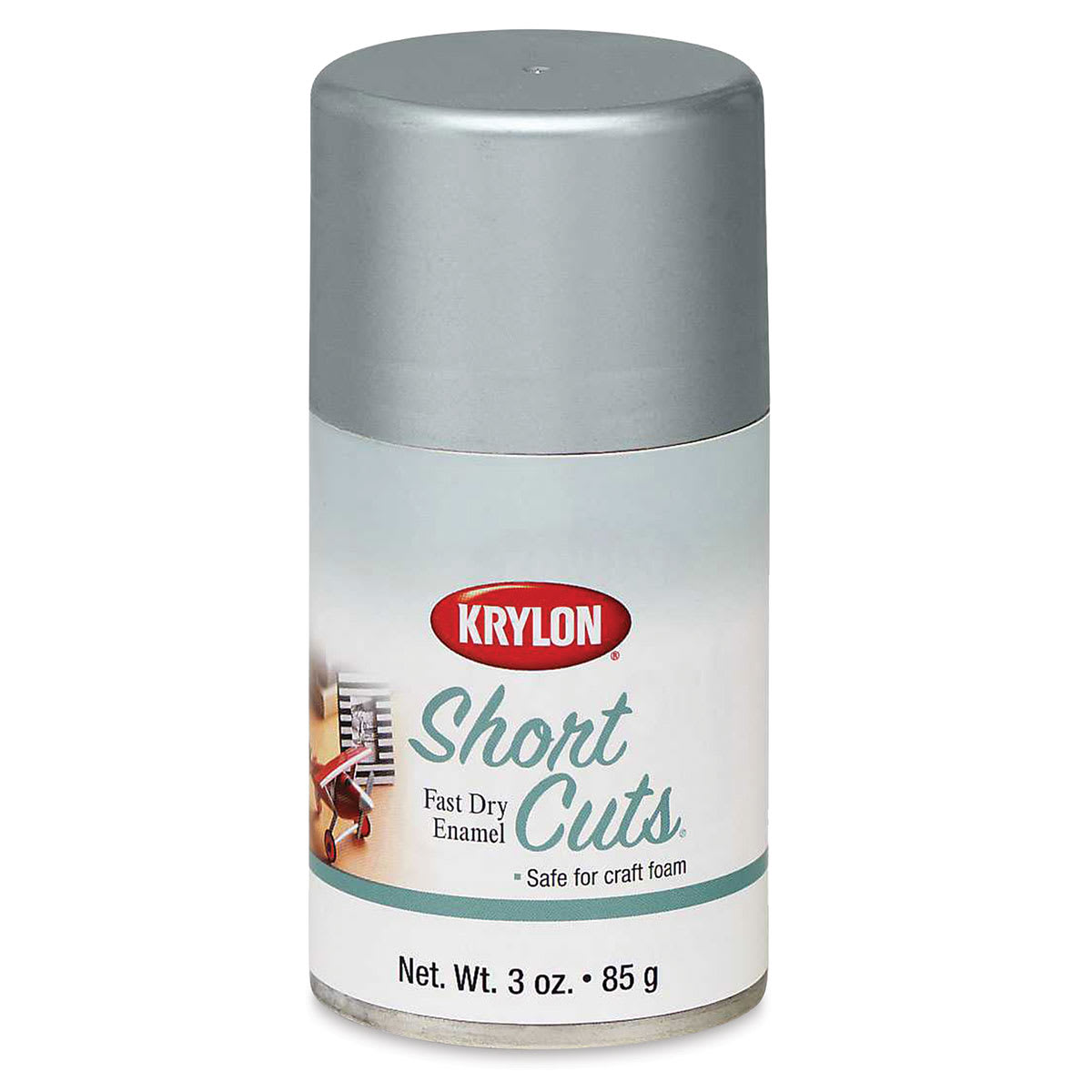 Krylon Short Cuts Spray Paint - Chrome (Metallic), 3 oz