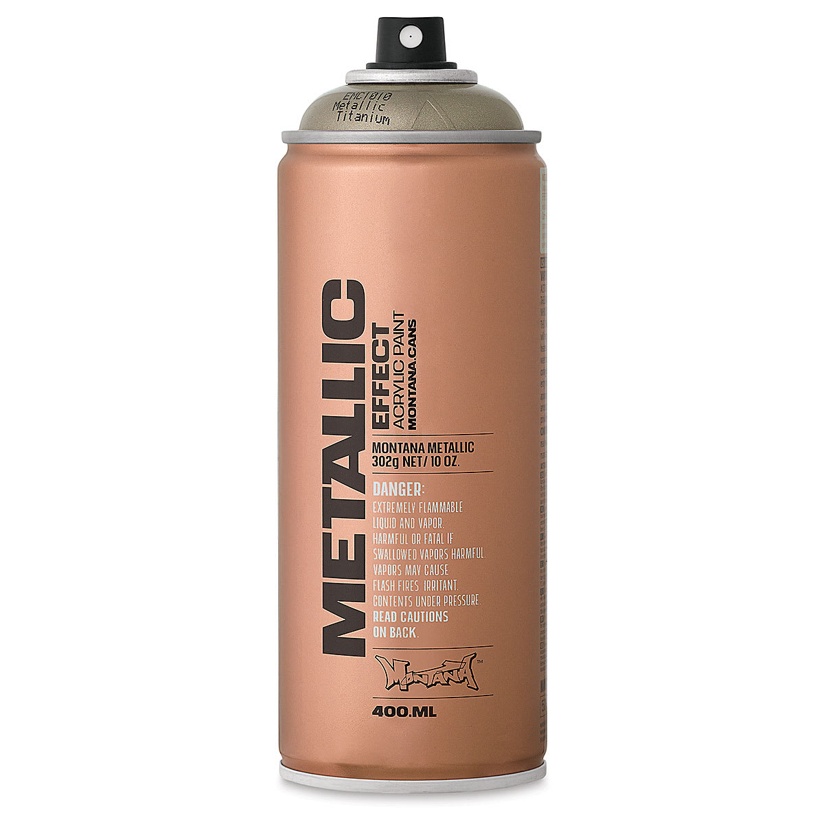 Montana Metallic Effect Spray Paint - Titanium