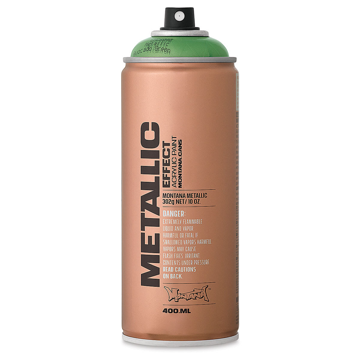 Montana Metallic Effect Spray Paint - Avocado Green