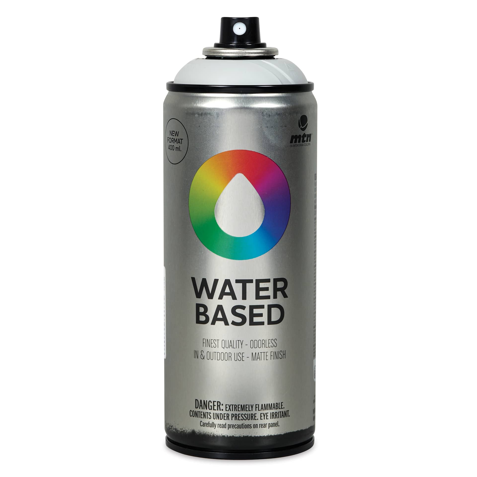 MTN Water Based Spray Paint - Light Grey, 400 ml Can