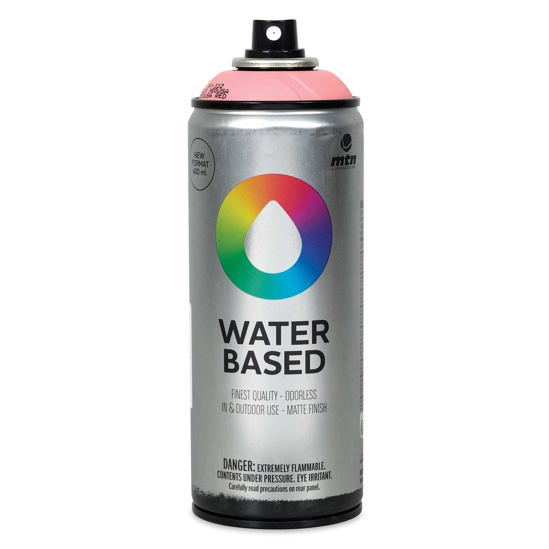 MTN Water Based Spray Paint - Medusa Red, 400 ml Can