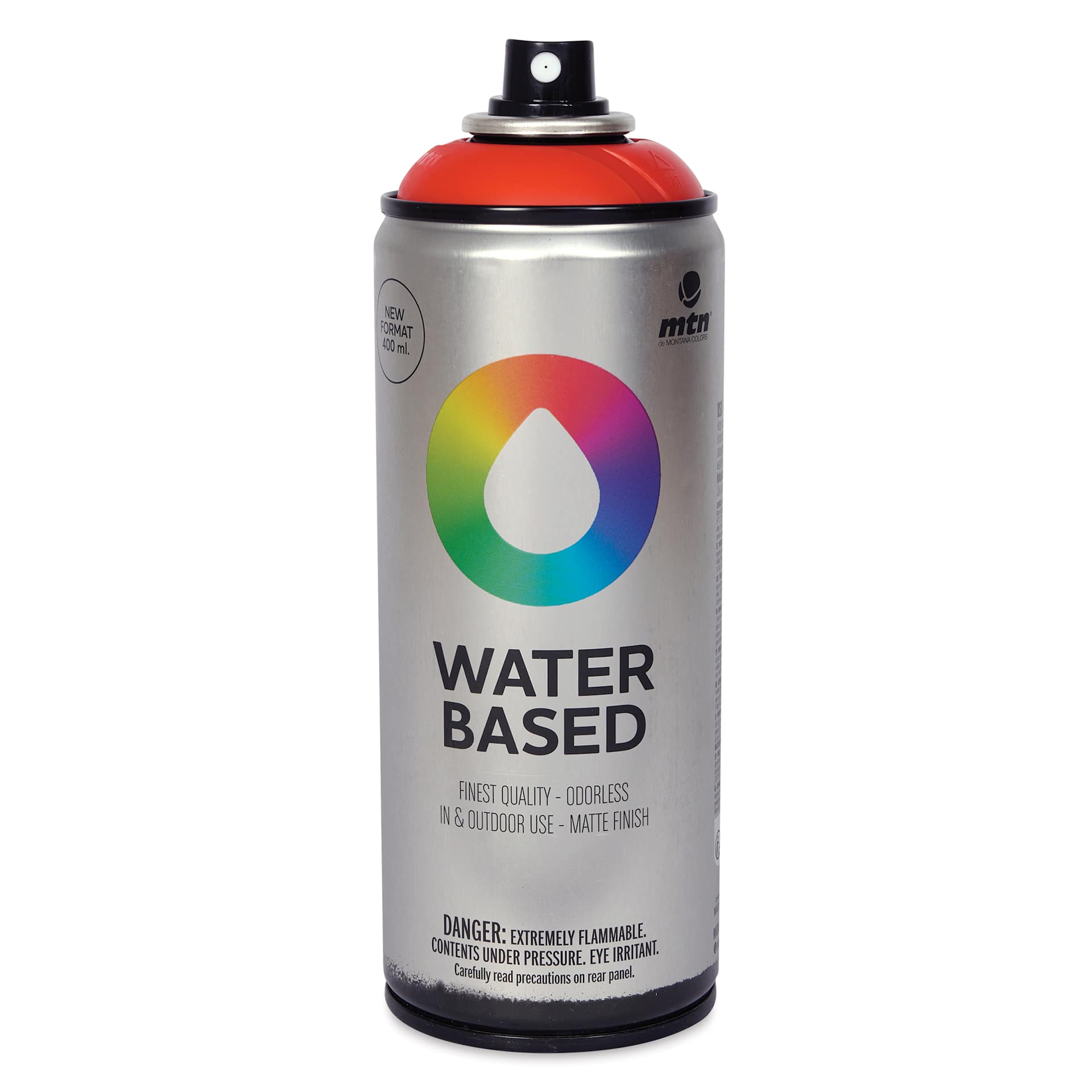 MTN Water Based Spray Paint - Calcutta Orange, 400 ml Can