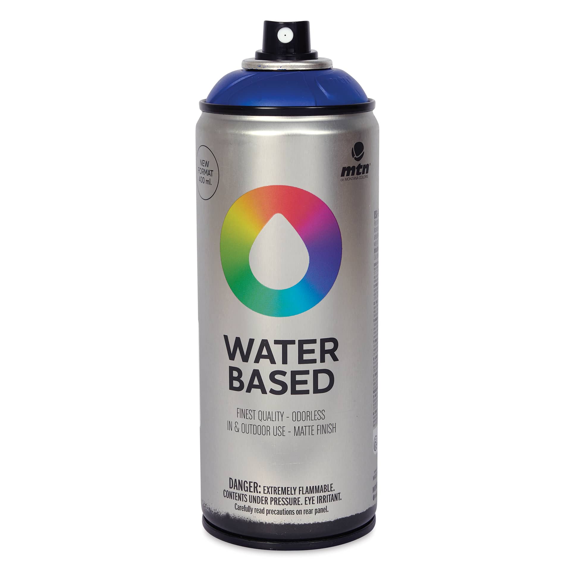 MTN Water Based Spray Paint - Ultramarine Blue, 400 ml Can