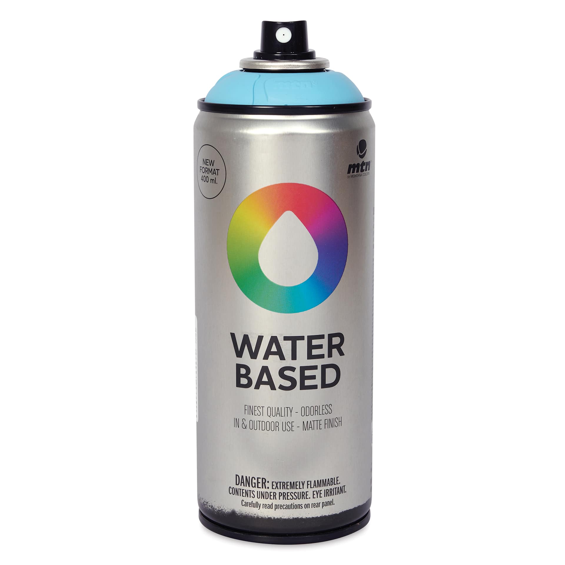 MTN Water Based Spray Paint - Kathmandu Blue, 400 ml Can
