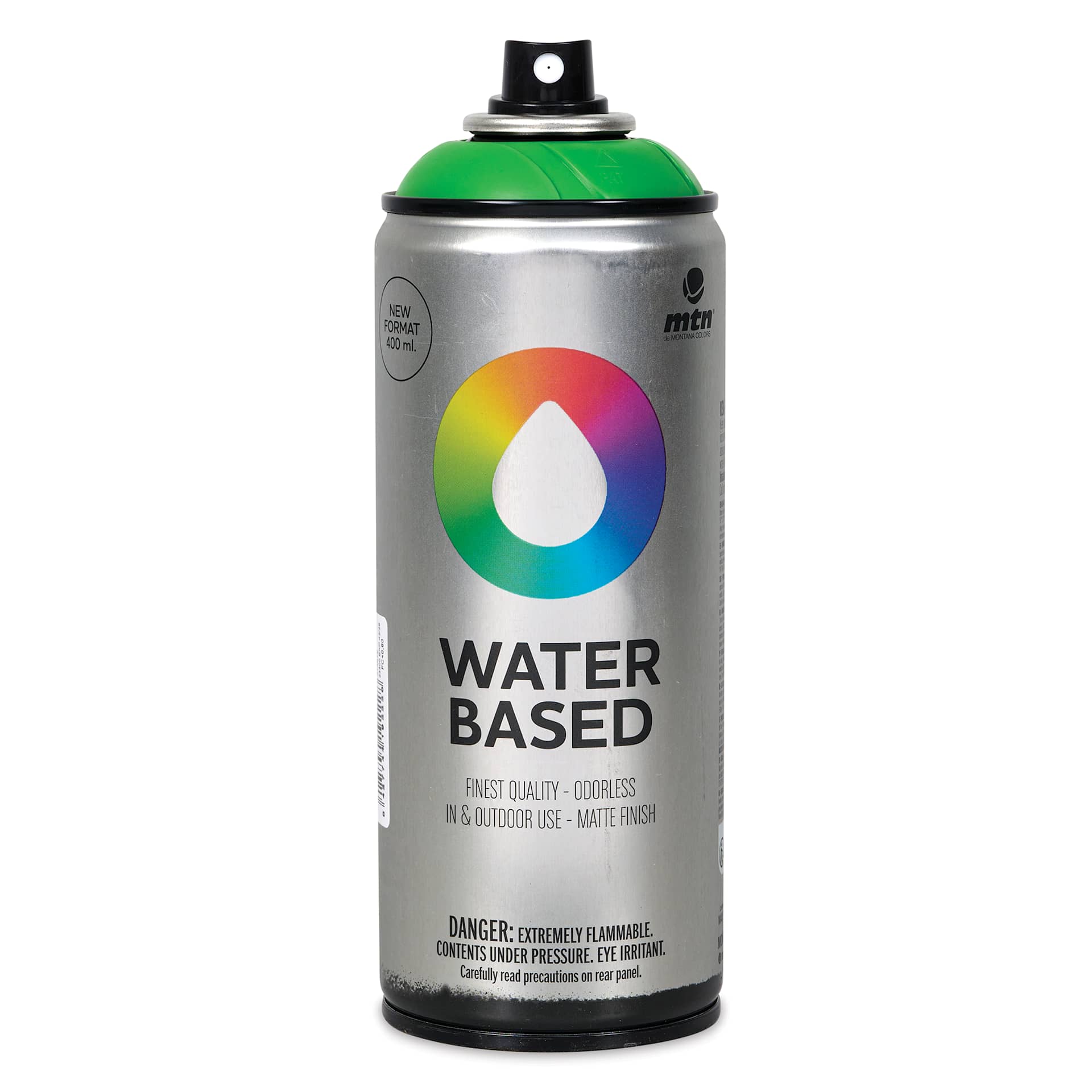 MTN Water Based Spray Paint - Valley Green, 400 ml Can